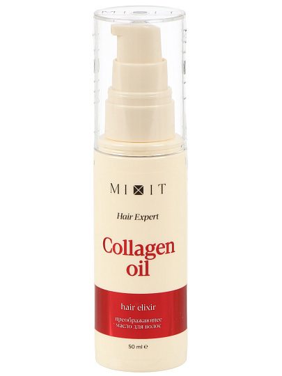 Масло для поврежденных волос, Mixit, Hair Expert, Преображающее, 50 мл