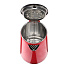 Чайник электрический Яромир, красный, 1.8 л, 1500 Вт, скрытый нагревательный элемент, пластик - фото 4