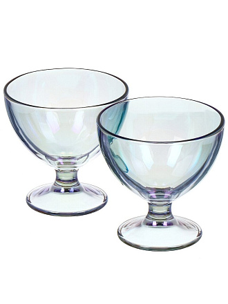 Креманка стекло, 2 шт, 10.4 см, 295 г, Glasstar, Васильковый, RNVS_1571(2)_1