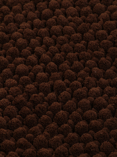 Коврик для ванной, 0.4х0.6 м, полиэстер, графит, Silvano, Super Bobbel, Y4-11234