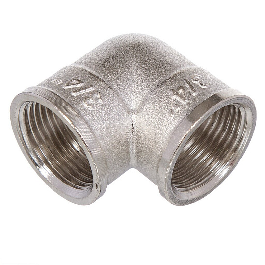 Уголок 1&quot; 1/2, г-г, никель, РосТурПласт