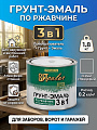 Грунт-эмаль ВИТ, по ржавчине, алкидная, серая, 1.8 кг