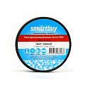 Изолента ПВХ, 15 мм, черная, 20 м, Smartbuy, SBE-IT-15-20-b