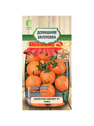 Семена Томат, Золотой амулет F1, цветная упаковка, Поиск