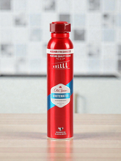 Дезодорант Old Spice, WhiteWater, для мужчин, спрей, 250 мл