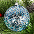 Набор елочных украшений 3 шт, голубой, 8 см, SYPMQA-102116 - фото 2
