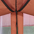 Шатер с москитной сеткой, коричневый, белый, 3х3х2.65 м, четырехугольный, с оборкой, Green Days, KT-G005-18-1441 - фото 9
