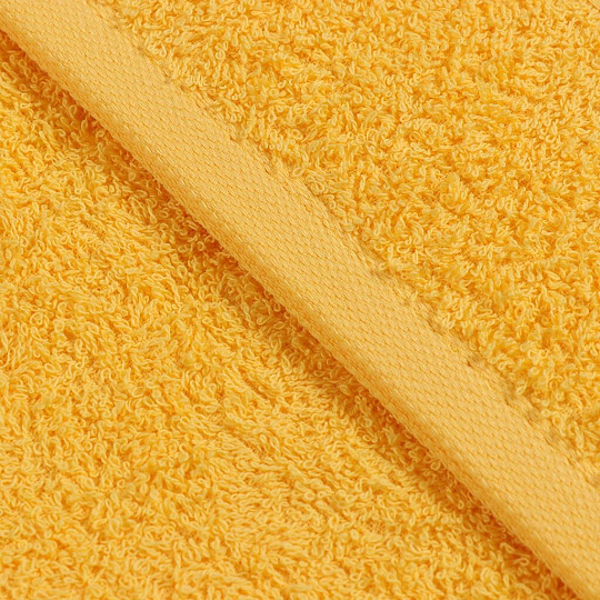 Полотенце банное 70х140 см, 100% хлопок, 375 г/м2, жаккардовый бордюр, Вышневолоцкий текстиль, янтарное, 403, Россия, К1-70140.120.375