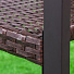 Мебель садовая Мартин, стол, 80х80х72 см, 2 кресла, 58х58х84 см, C010071 - фото 2