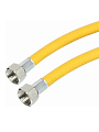 Подводка для газа 1/2''х1.2 м, г-г, ПВХ, ELKA