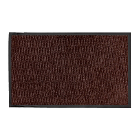 Коврик грязезащитный, 60х90 см, прямоугольный, резина, коричневый, Traffic, ComeForte, HP-1008