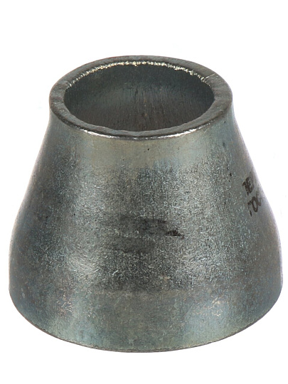 Переход сталь, бесшовный, ДУ57х38, оцинкованный