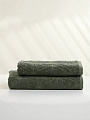 Набор полотенец 2 шт, 100% хлопок, 480 г/м2, Silvano, Тинто, зеленый, Турция - фото 11