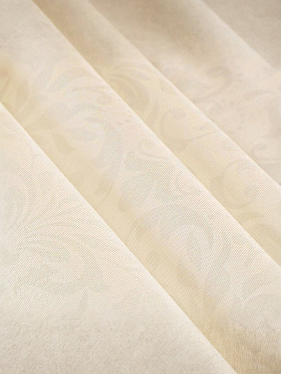 Скатерть 145х180 см, 100% хлопок, Лёгкость хлопка Кружева, шампань, AI-1504038