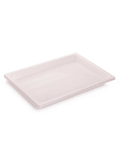 Поднос пластик, 36х25х3 см, прямоугольный, для заморозки пельменей, Альтернатива, М5230