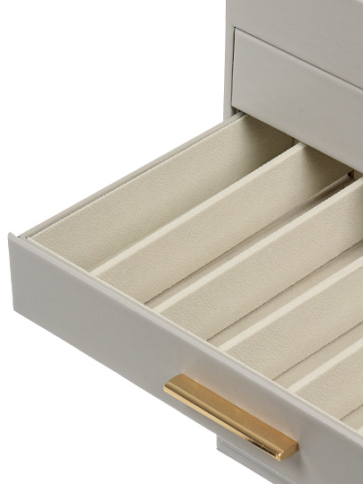 Шкатулка для украшений, пластик, 26.7х17х28.2 см, A320051