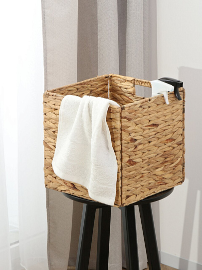 Корзина 30х30х30 см, квадратная, плетеная, Y4-9639