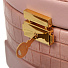 Шкатулка-кейс для украшений и косметики, полимер, 15х12х11 см, розовая, Y4-5319-1 - фото 5