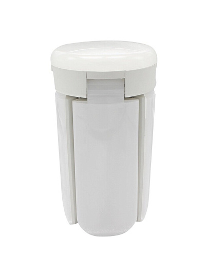 Лампа светодиодная E27, 75 Вт, 230 В, 6500 К, холодный белый свет, General Lighting Systems, раскладная 4 лопасти, GLDEN, 661611