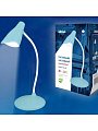 Светильник настольный 3 Вт, белый, абажур голубой, Uniel, TLD-559 Blue, UL-00004142 - фото 3