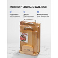 Доска разделочная береза, 34х22х1.8, 31х20х1.8, 26х18х1.8 см, в асс., 3 шт, с ручкой, Alber, 80035 - фото 6