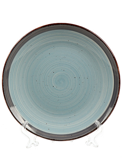 Тарелка десертная, керамика, 19 см, Mood, Domenik, DMD272, дымчато-голубая