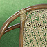 Мебель садовая Мария, оливковая, стол, 55х56 см, 2 кресла, 110 кг, подушка бежевая, IND11B - фото 9