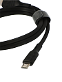 Кабель Vixion, VX-07m, microUSB, 2 разъема, 2.4 А, 1 м, усиленный, черный - фото 5