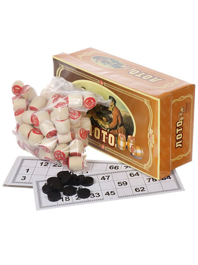Игра настольная Лото, 23х10.4х7.9 см, Y6-6381