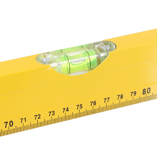 Уровень алюминий, 1500 мм, 3 глазка, линейка, желтый, Bartex, HJ-88D