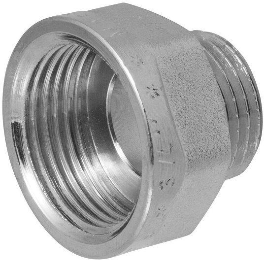 Переходник 3/4"х1/2", ш-г, латунь, индивидуальная упаковка, MasterProf