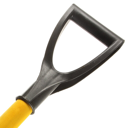 Лопата штыковая, черенок деревянный, с рукояткой, Клевер, окрашенный, Гд