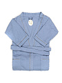 Халат унисекс, вафельный, 100% хлопок, голубой, XL-XXL, 52-54, Barkas, AI-0106016 - фото 2