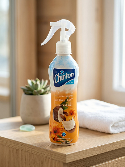 Освежитель воздуха Chirton, 400 мл, Aqua Light Океанический бриз