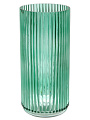 Ваза стекло, настольная, 25х11 см, Самшит, Y4-11057, зеленая - фото 3
