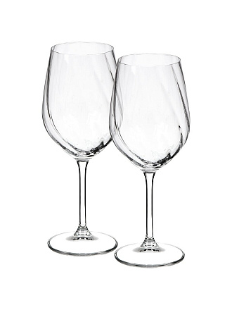 Бокал для вина, 480 мл, стекло, 2 шт, Bohemia, CREX OPTIC, 91L/1SJ86/0/00000/480-264