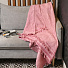 Плед 1.5-спальный, 150х180 см, 100% хлопок, Barkas, Green Days, пудрово-розовый, AI-2209002 - фото 7