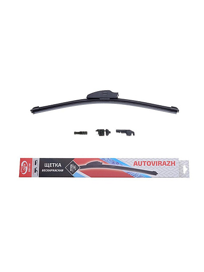 Щетка стеклоочистителя Autovirazh, бескаркасная, 16&quot;/40 см, AV-155Y, AV-001615