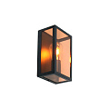 Светильник фасадный General Lighting Systems, Лофт, накладной, 50 Вт, металл, 17х26 см, черный, золотой