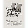 Мебель садовая Римини, стол, 60х60х70 см, 2 стула, 60х60х70, C010155 - фото 7