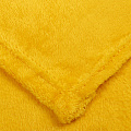 Плед 1.5-спальный, 130х160 см, микрофибра, 100% полиэстер, Silvano, желтый, TB1316-58 - фото 3