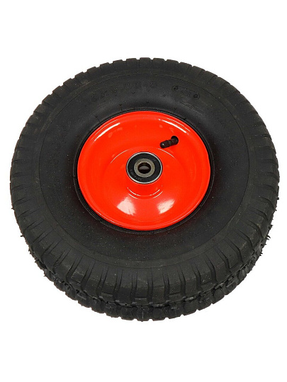 Колесо для тачки резина PR, 6.00-6, втулка D16 мм, Мастер Инструмент