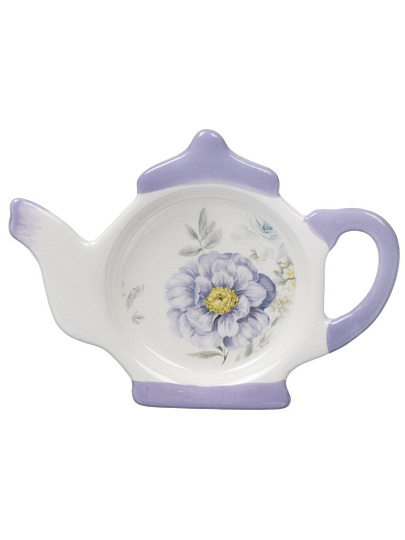 Подставка для чайных пакетиков, доломит, фигурная, Daniks, Флорина