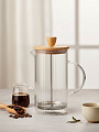 Френч-пресс 1 л, стекло, Грани, Y4-11356