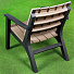 Мебель садовая Green Days, бежевая, стол, 45х45х41.5 см, 2 кресла, 150 кг, 1902018B2-lght - фото 6
