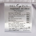 Подушка 48 х 68, микроволокно, 100% полиэстер, Fly Dream, 65% хлопок, 35% полиэстер, средняя, Бел-Поль, ПЛТфд-57 - фото 9