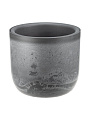 Кашпо пластик, 1 л, 15х15х14 см, универсальное, со вставкой, серый слайн, Idea, Микрит, М 3264 - фото 2