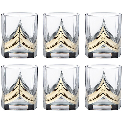 Набор стаканов из 6 шт "триумф" 330 мл, 194-334