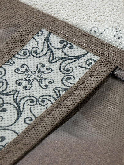 Кофр для хранения, с крышкой, 60х30х20 см, спанбонд, с молнией, ВС-121-603020