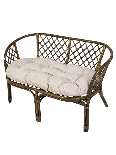 Подушка на сидение дивана Мальдивы, бежевая, к набору 402406